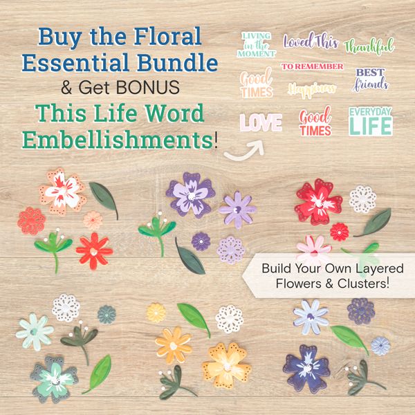 April 2025:  Secret Box #2 - Floral Essential Bundle