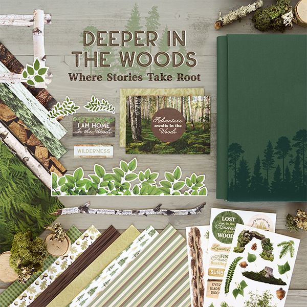 Image of: June 2025:  Deeper In The Woods, Custom Spines Save 33% & More
